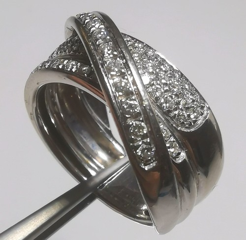 Anello damiani fascia tripla - damiani,
