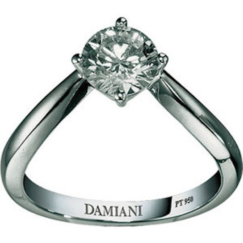 Anello solitario damiani - anello, forme