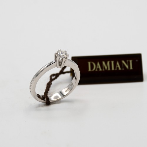 Anello solitario damiani - anello,