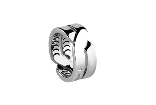 Anello damiani donna abbraccio - anello,