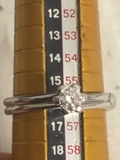 anello solitario damiani in